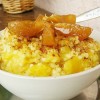 Пшеничная кашка с яблоком рецепт