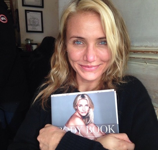 Камерон Диаз не стыдится ходить без макияжа