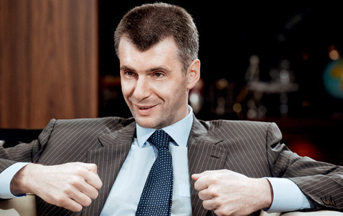 Миллиардер Михаил Прохоров снова в центре внимания