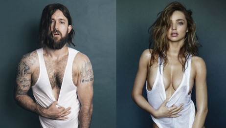 Голую Миранду Керр высмеяли хипстеры