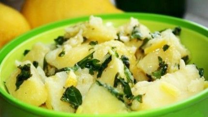Лимонный картофель - рецепт, способ приготовления, ингредиенты