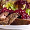 Мясо, запеченное в брусничном соусе рецепт, способ приготовления, ингредиенты