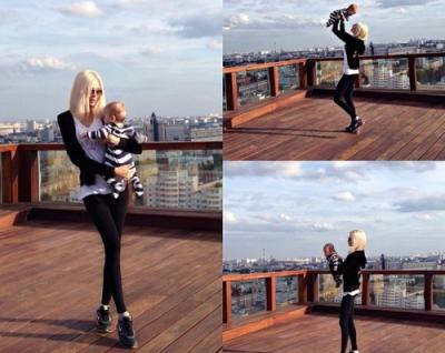 Жена Тимати показала трогательное фото с дочкой