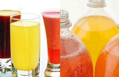 Соки по вредности приравняли к сладкой газировке