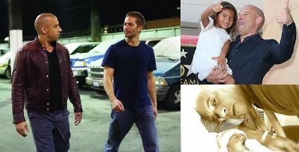 Актер Вин Дизель назвал дочь в честь погибшего друга (ФОТО)