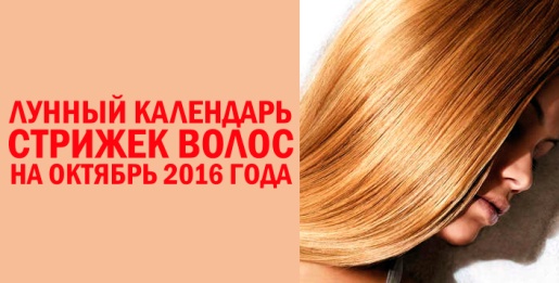 Лунный календарь стрижек волос на октябрь 2016 года